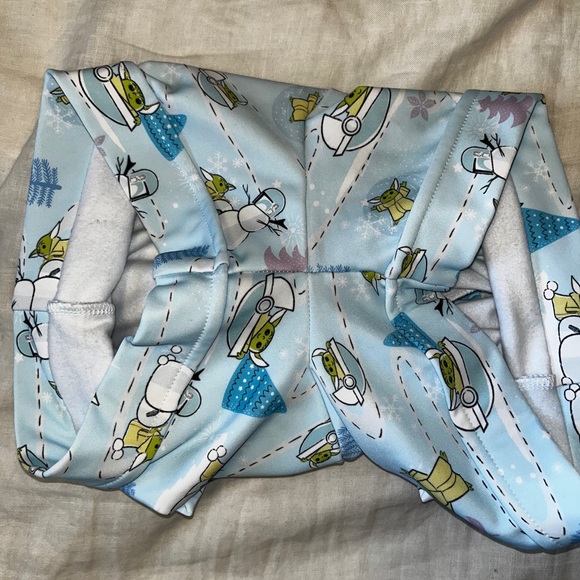 BlackMilkxStar Wars: The Child Winter Wonderland Cuffed Shorts - Grogu/Baby Yoda - Picture 9 of 11